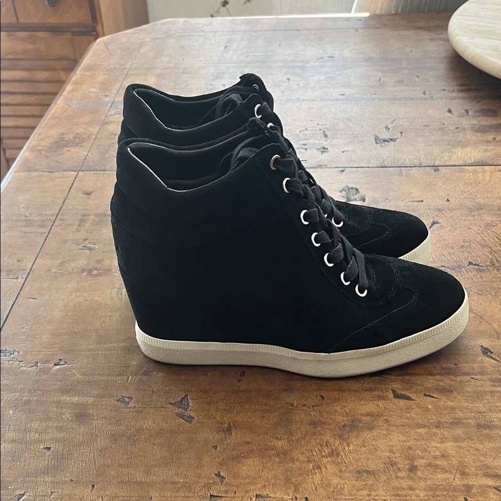 Via Spiga Black and White Sneakers - Picture 2 of 5